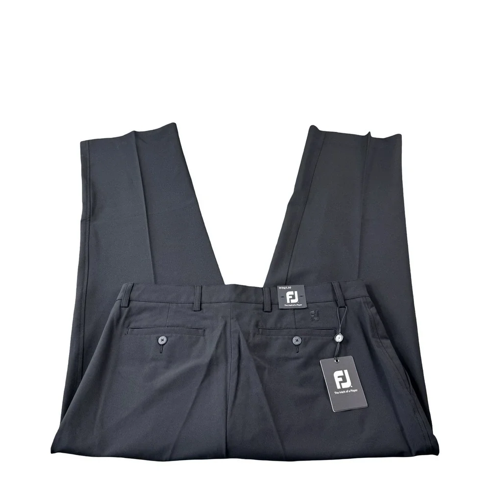 FootJoy Black Perfect Performance 5 Pocket Golf Pant 36X30 24101 NWT